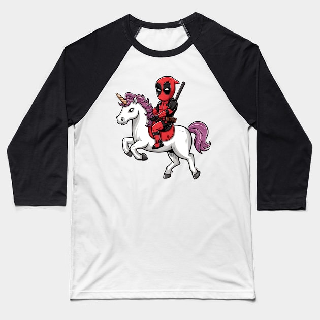 DEADPOOL Baseball T-Shirt by Noshiyn